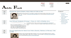 Desktop Screenshot of adellefrank.com
